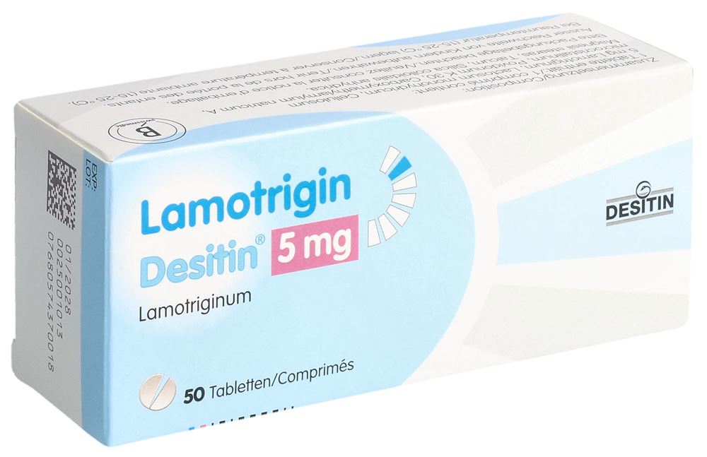 LAMOTRIGIN Desitin cpr 5 mg 50 pce