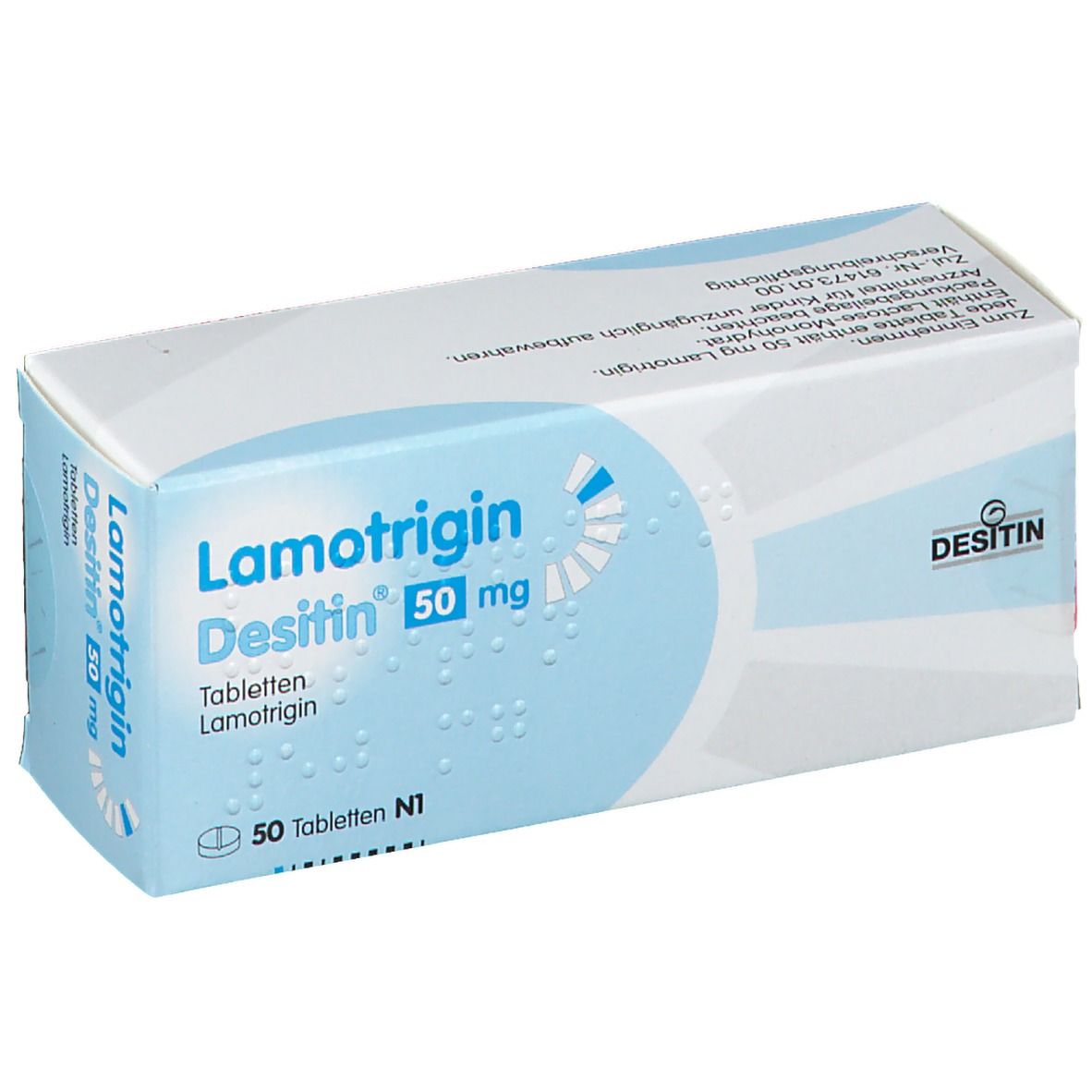 LAMOTRIGIN Desitin cpr 5 mg 50 pce