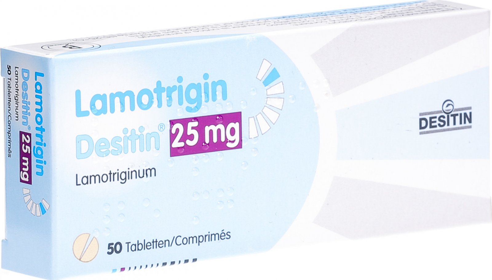 LAMOTRIGIN Desitin cpr 25 mg 50 pce