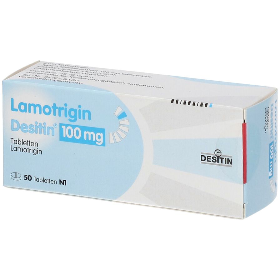 LAMOTRIGIN Desitin cpr 100 mg 50 pce