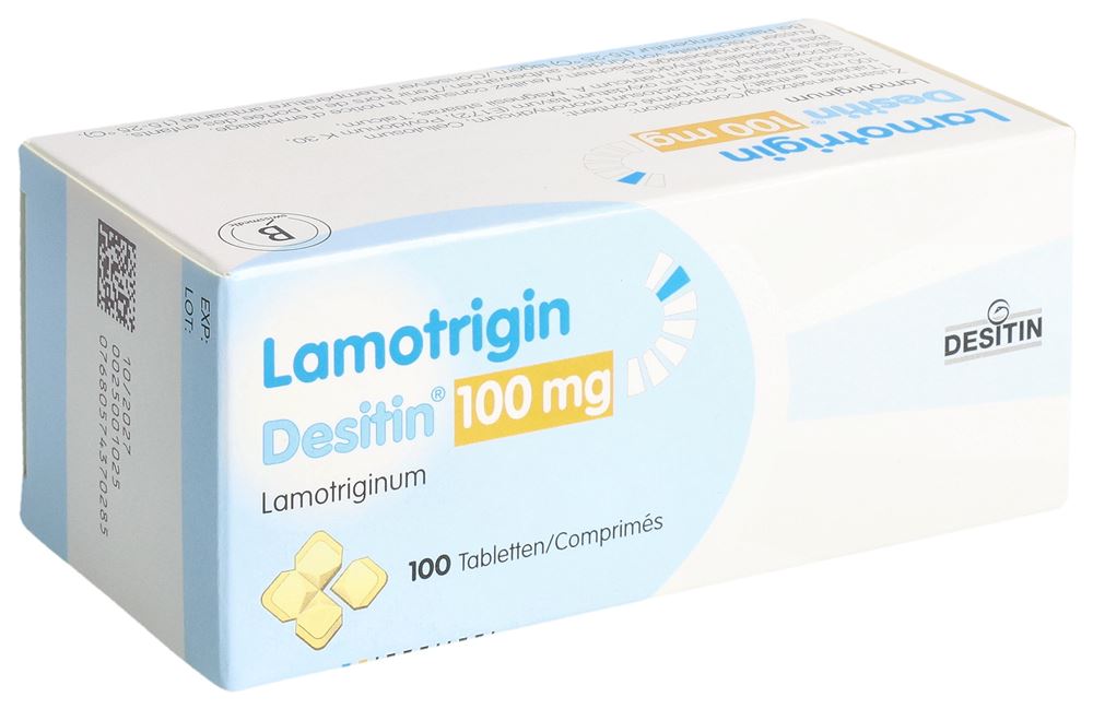 LAMOTRIGIN Desitin cpr 100 mg 100 pce