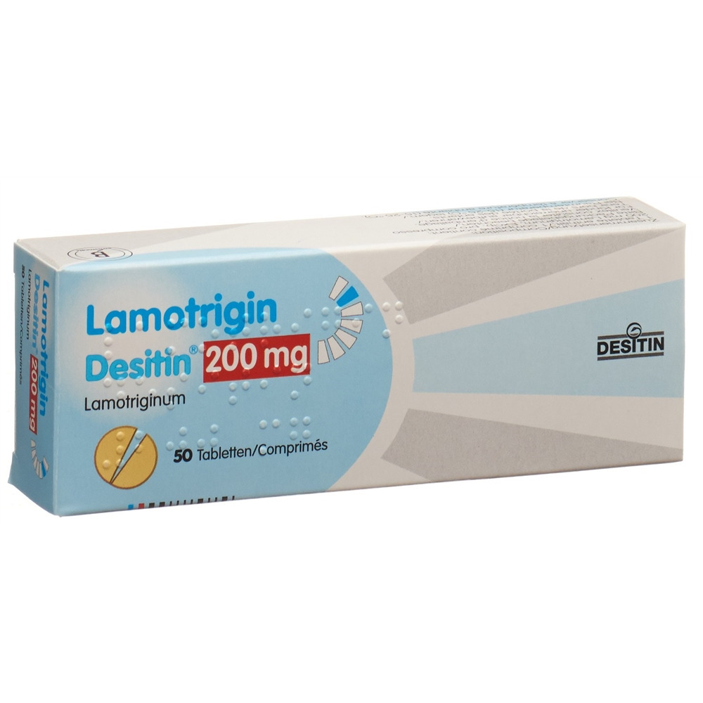 LAMOTRIGIN Desitin cpr 200 mg 50 pce