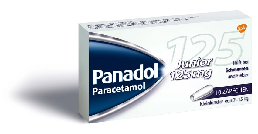 Panadol Junior 125 mg, Suppositorien