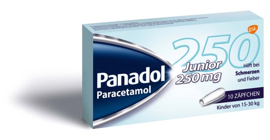Panadol Junior 250 mg, Suppositorien