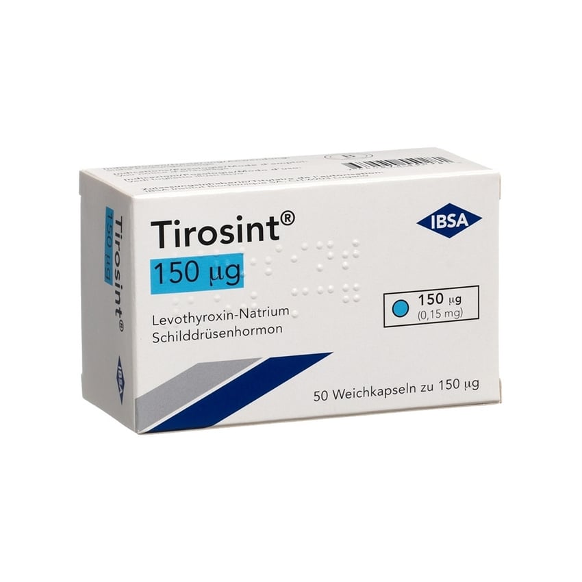 Tirosint 150 ug, capsula molle