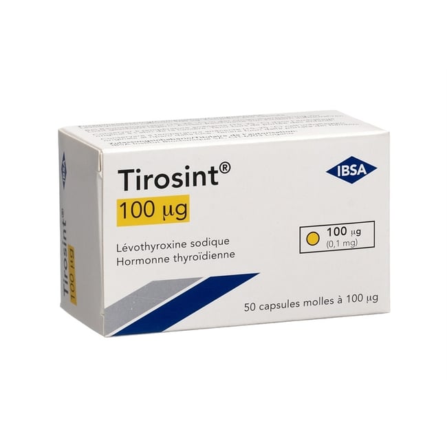 Tirosint 100 ug, capsula molle
