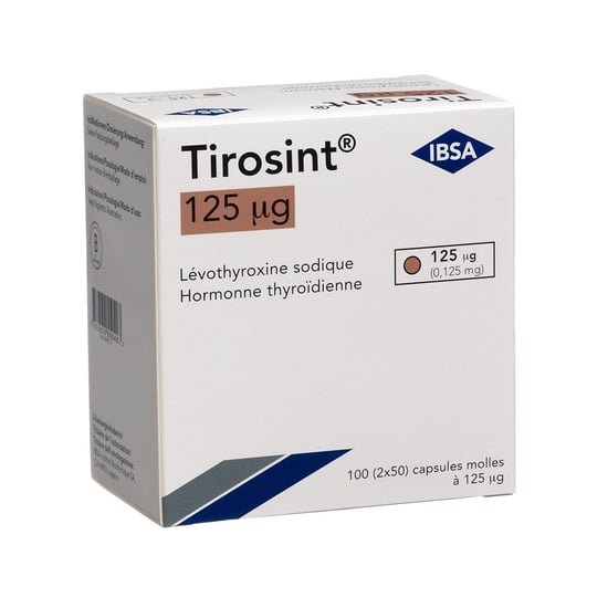Tirosint 125 ug, capsula molle