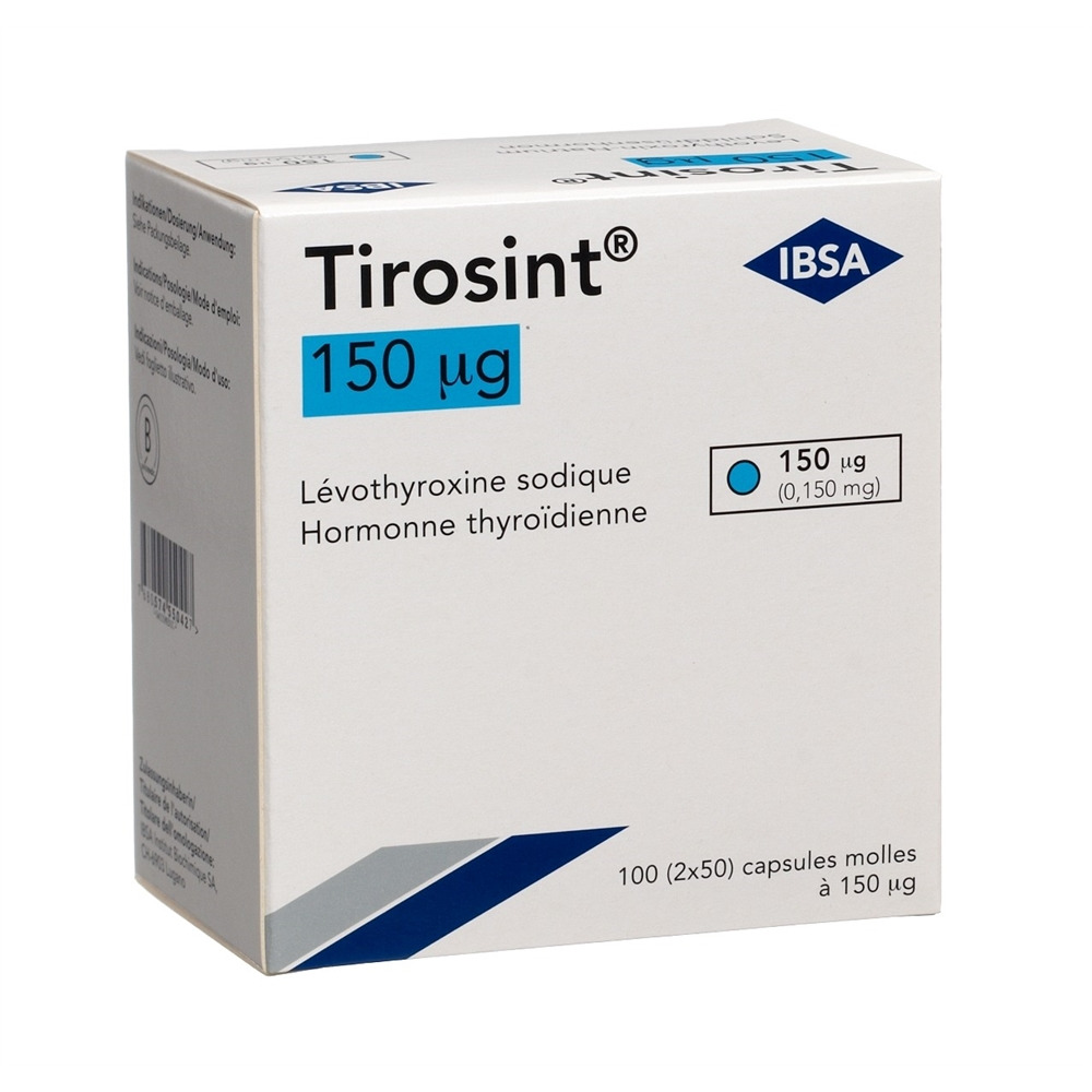 TIROSINT caps moll 150 mcg 100 pce