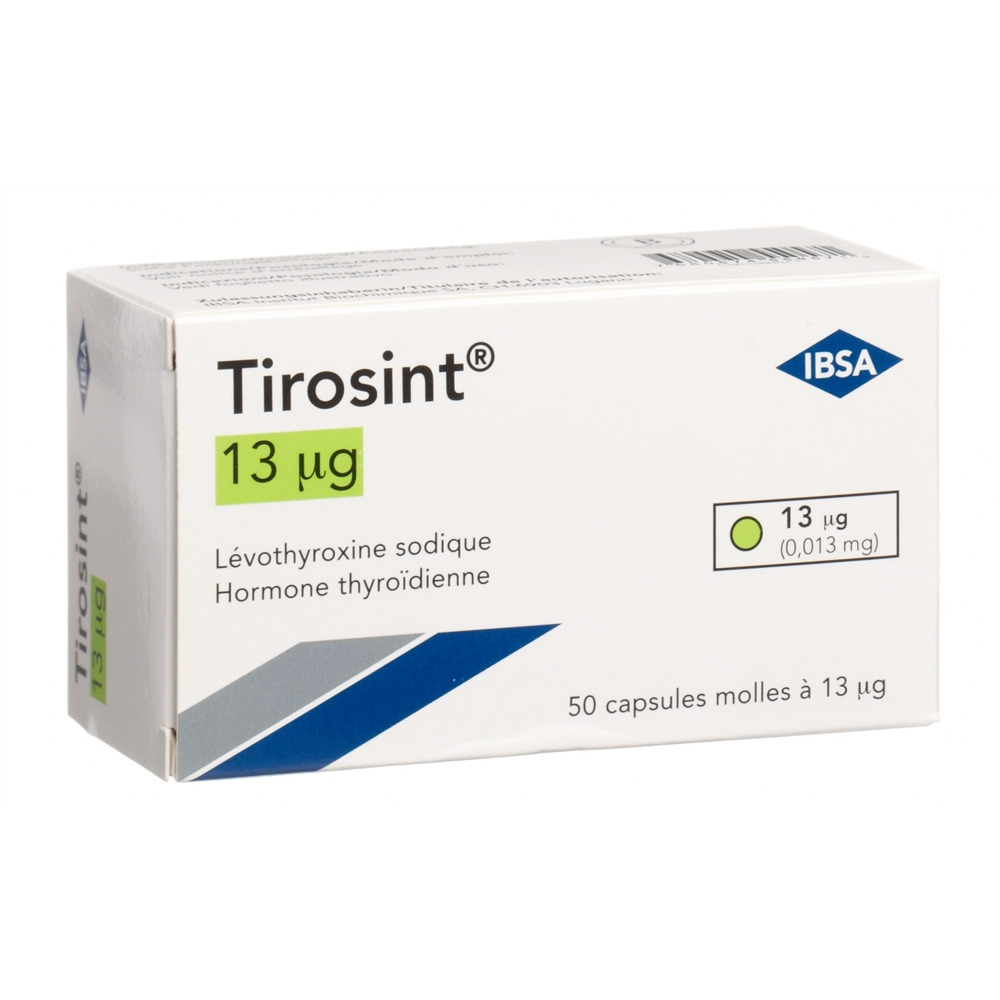 TIROSINT caps moll 13 mcg 50 pce