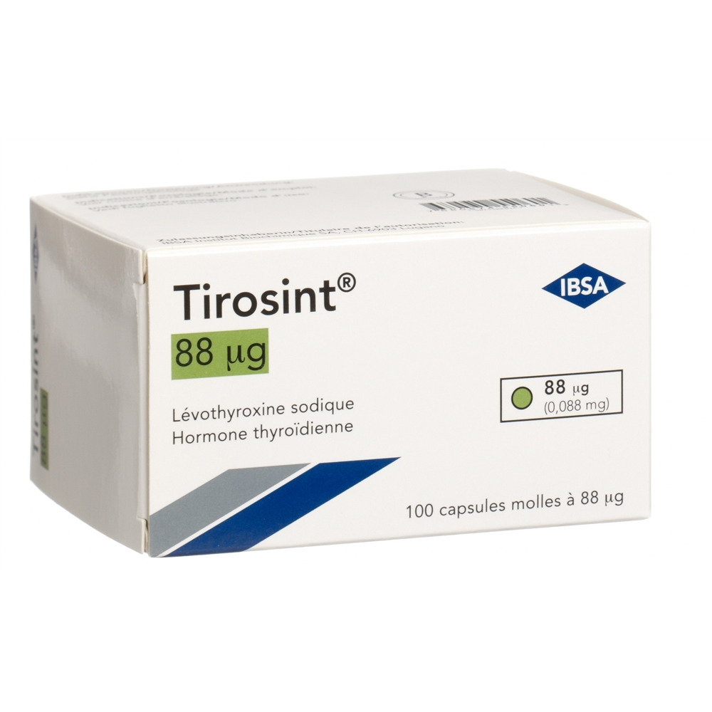 TIROSINT caps moll 88 mcg 100 pce
