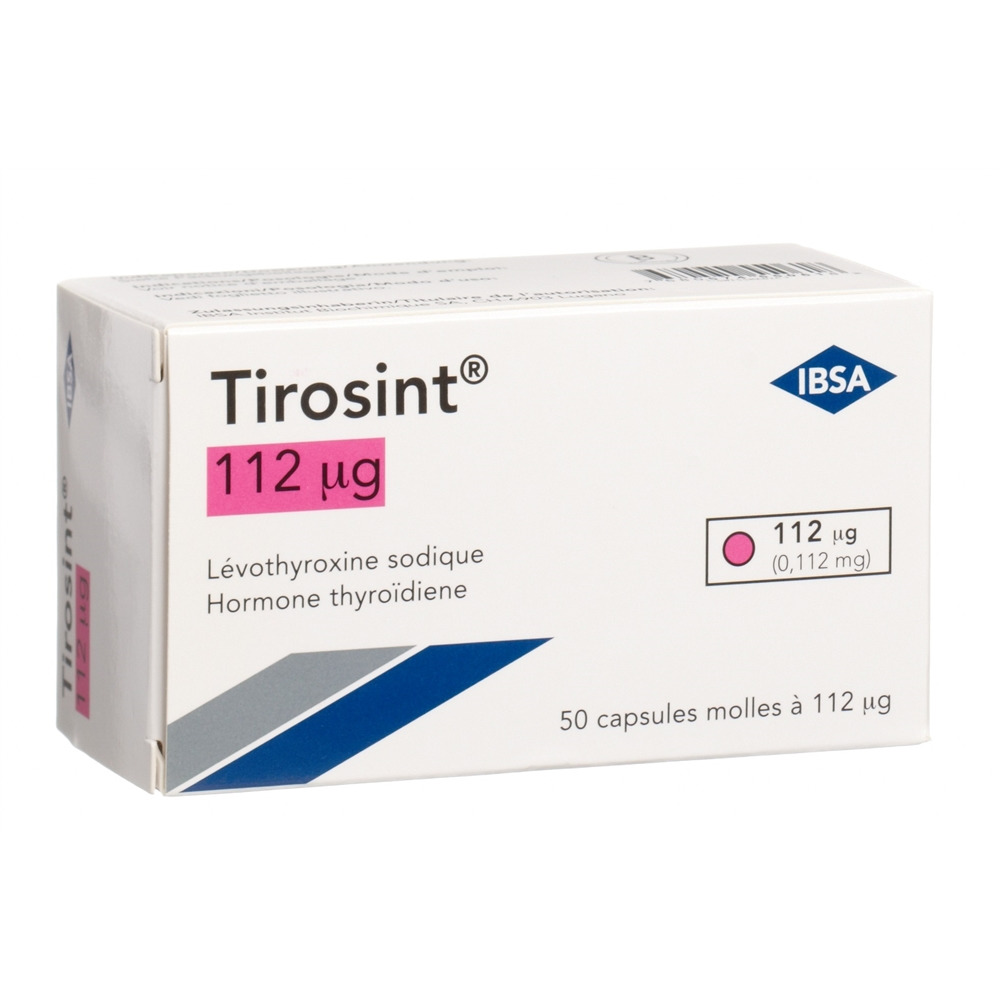 TIROSINT caps moll 112 mcg 50 pce