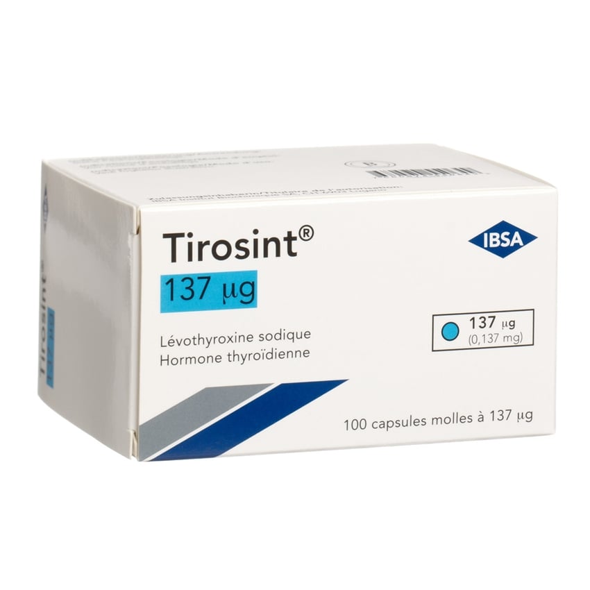 Tirosint 137 ug, capsula molle