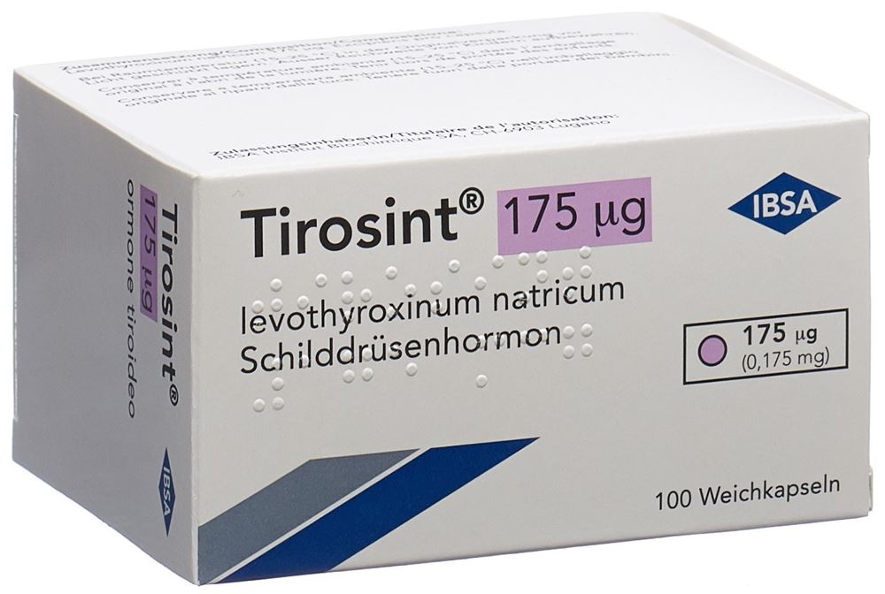 TIROSINT caps moll 175 mcg 100 pce