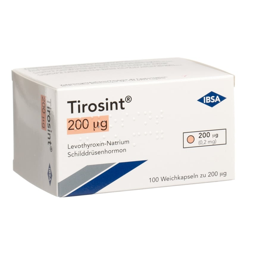 Tirosint 200 ug, capsula molle