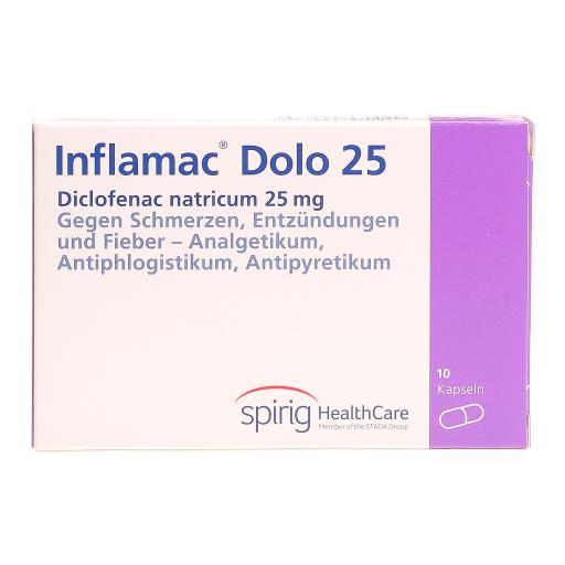 Inflamac Dolo 25, Kapseln