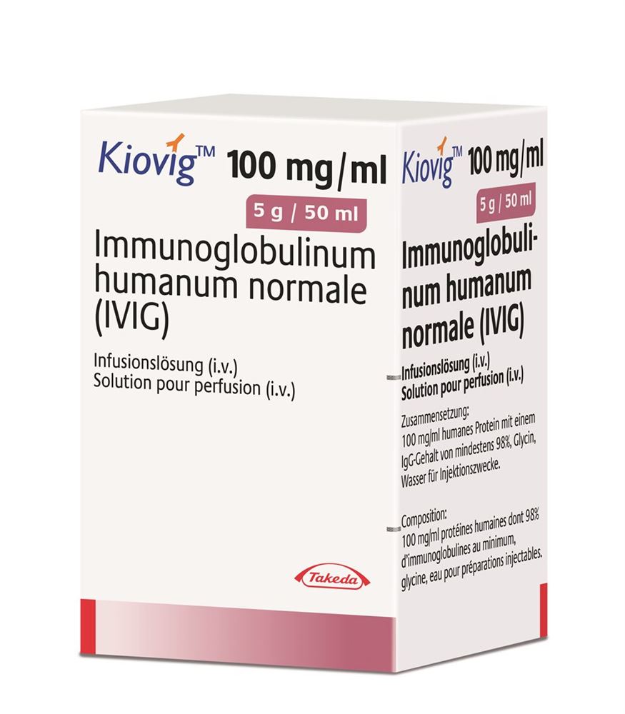 KIOVIG sol perf 5 g/50ml i.v. flac 50 ml
