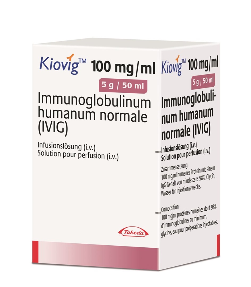 KIOVIG sol perf 5 g/50ml i.v. flac 50 ml