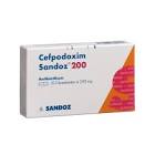 Cefpodoxim Sandoz 200, Filmtabletten