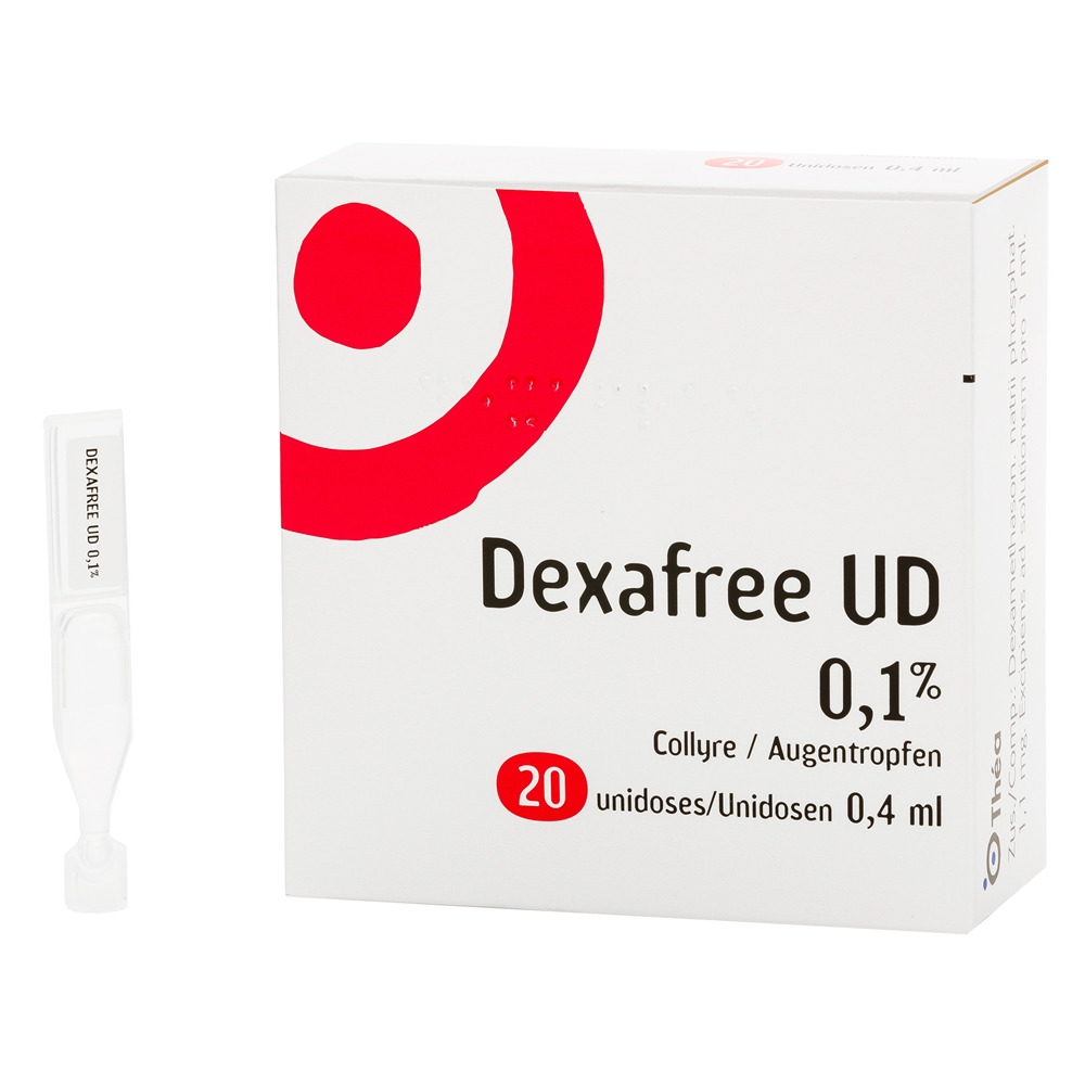 Dexafree UD 0,1%, collyre