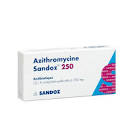 Azithromycin Sandoz 250, Filmtabletten
