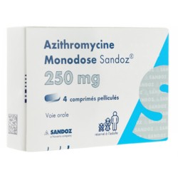 Azithromycin Sandoz 250, Filmtabletten