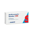 Azithromycin Sandoz 500, Filmtabletten
