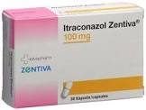 Itraconazol Zentiva, caps 100 mg , 30 pce