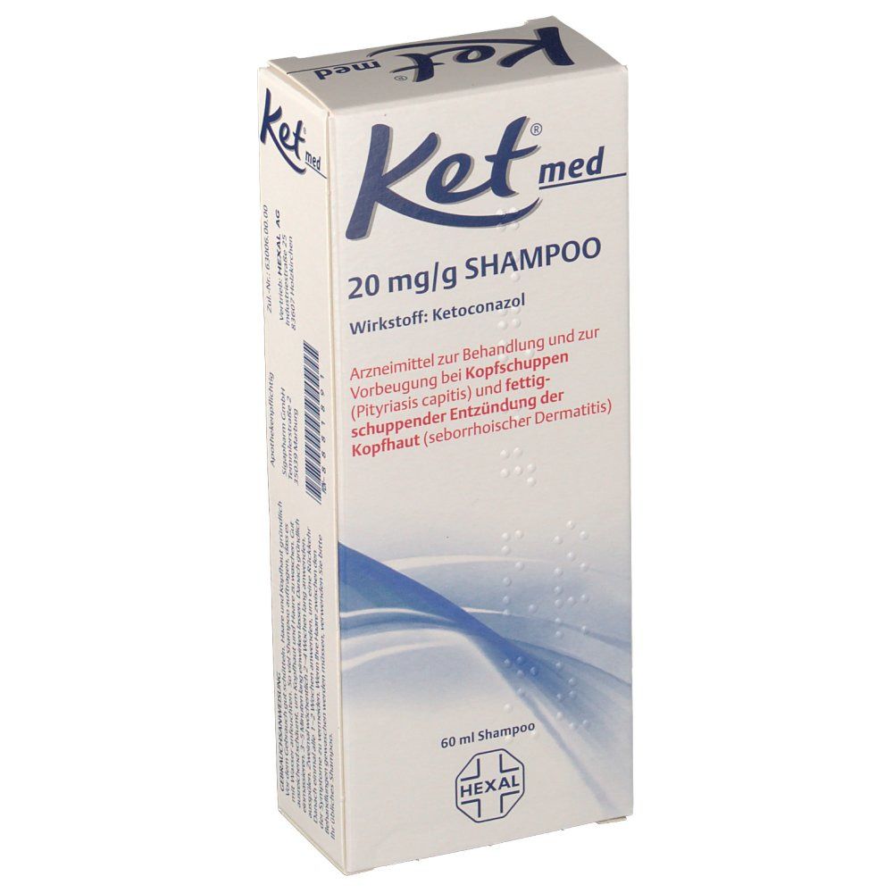 KETO-MED shampooing 20 mg/g fl 60 ml