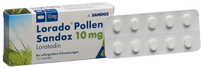 Lorado Pollen Sandoz, Tabletten
