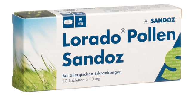 Lorado Pollen Sandoz, Tabletten