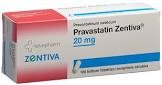 Pravastatin Zentiva 20, Tabletten