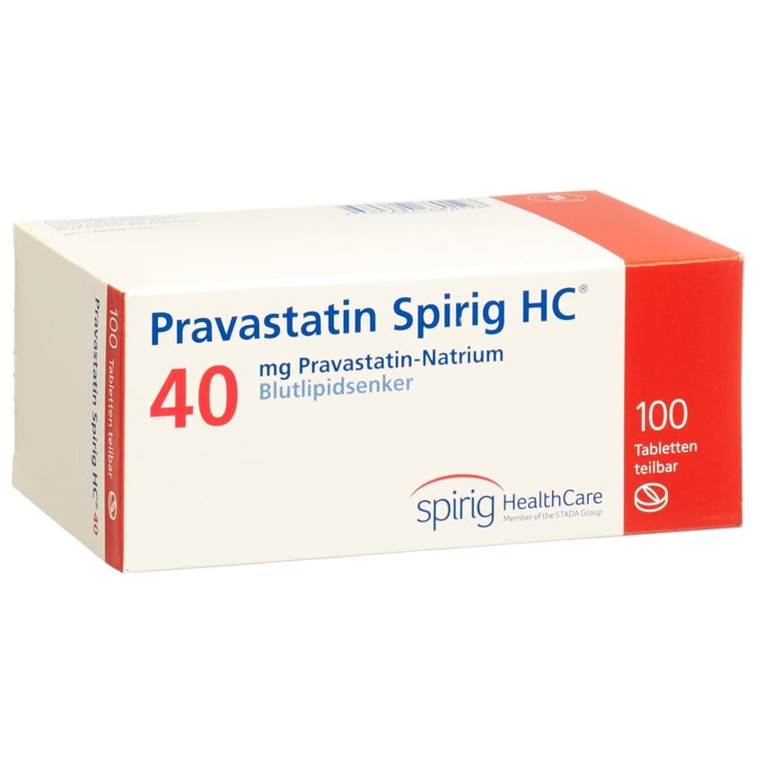 Pravastatin Zentiva 40, Tabletten