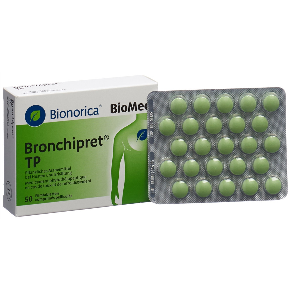 BRONCHIPRET TP cpr pell 50 pce