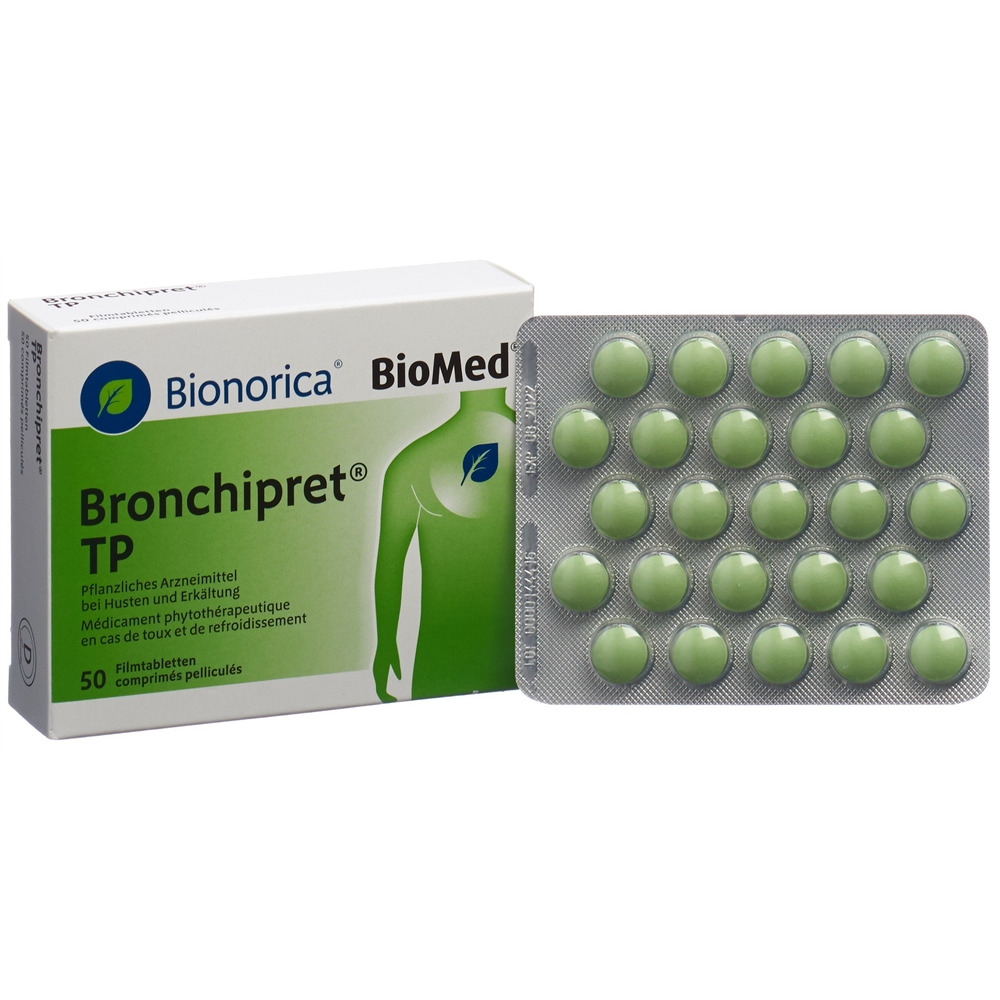 BRONCHIPRET TP cpr pell 50 pce