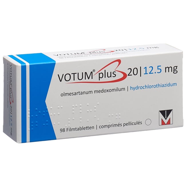 Votum plus 20/12.5, Filmtabletten