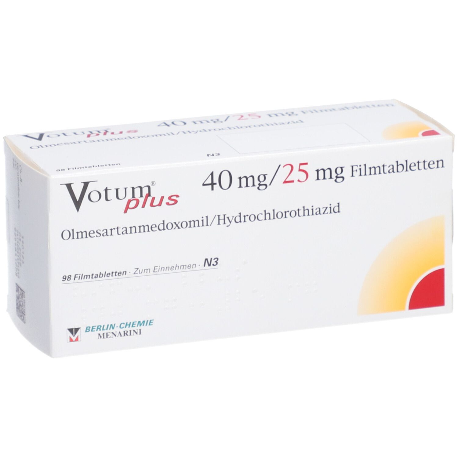 Votum plus 40/25, Filmtabletten