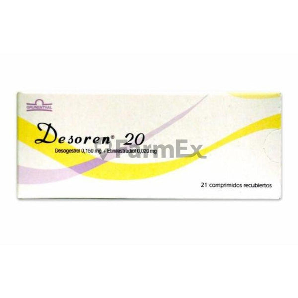 Desoren 20, Filmtabletten