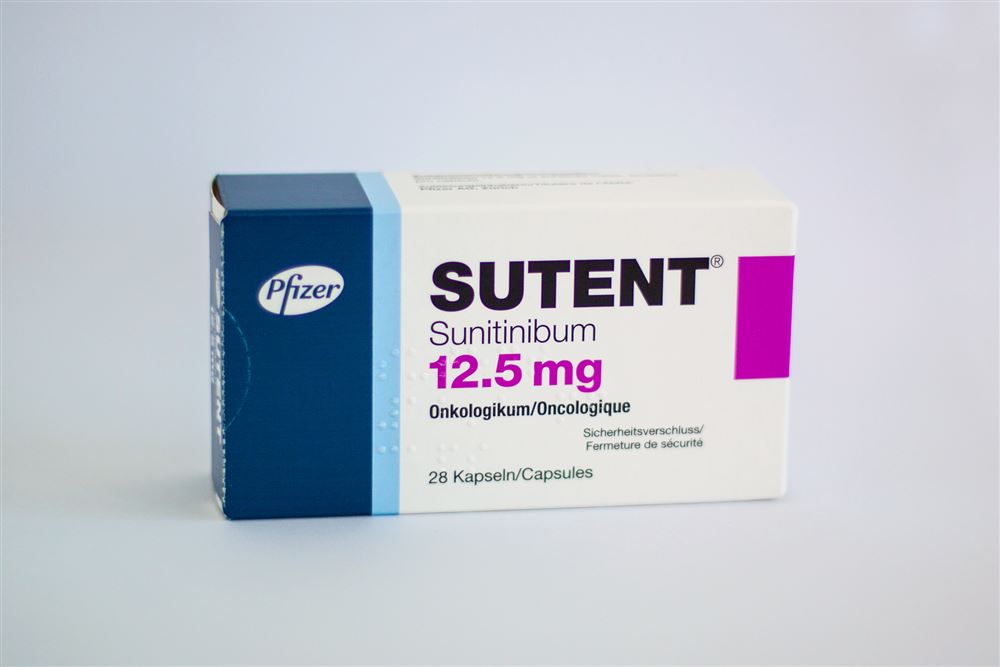 SUTENT caps 12.5 mg 28 pce