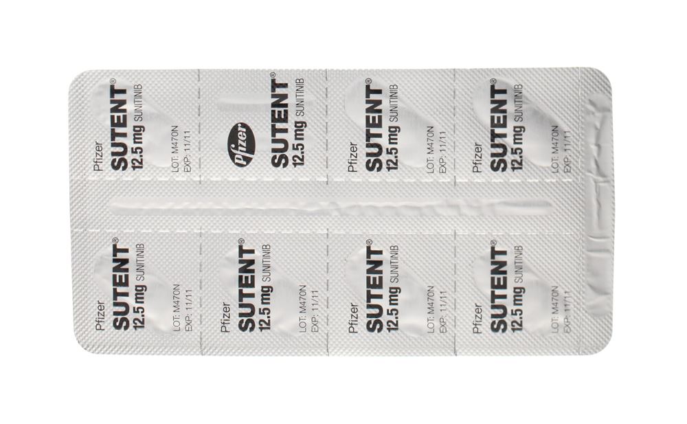 SUTENT caps 12.5 mg 28 pce