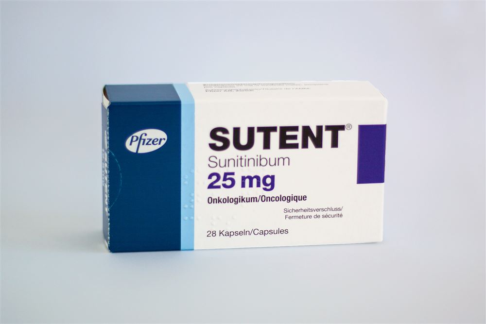 SUTENT caps 25 mg 28 pce
