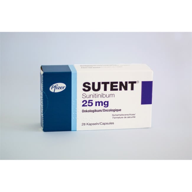 Sutent 25 mg, Hartkapseln