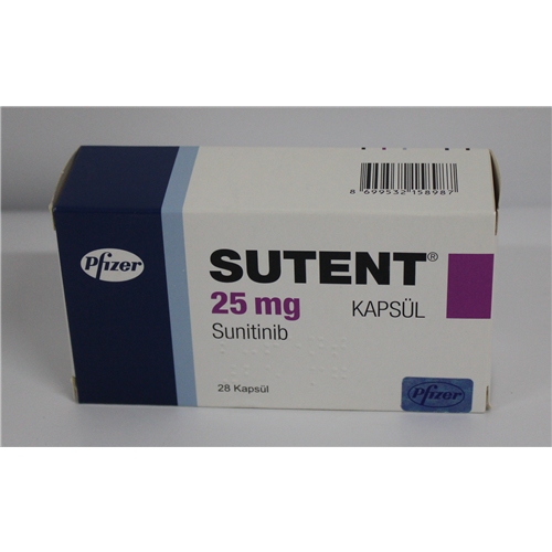 Sutent 25 mg, Hartkapseln