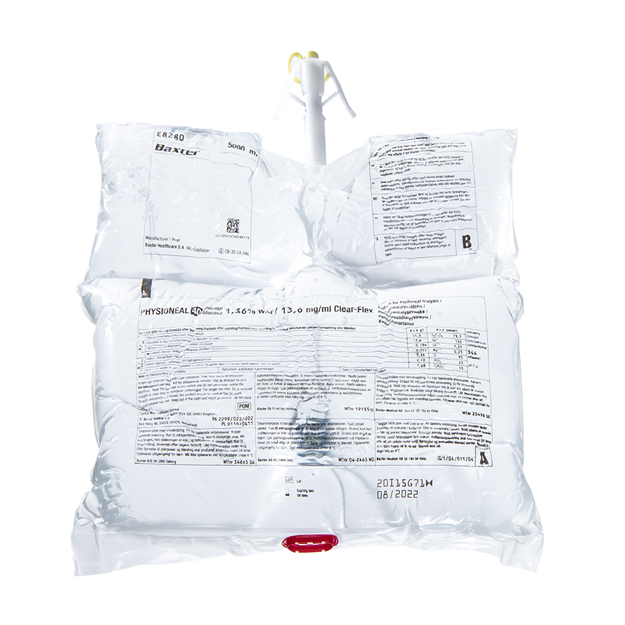 Physioneal 40 Clear-Flex 3.86 %, Peritonealdialyselösung