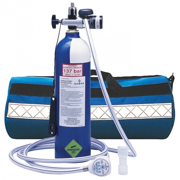 Entonox, Gas zur medizinischen Anwendung, druckverdichtet