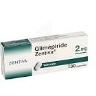 GLIMEPIRIDE Zentiva cpr 2 mg 30 pce