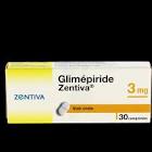 GLIMEPIRIDE Zentiva cpr 3 mg 30 pce