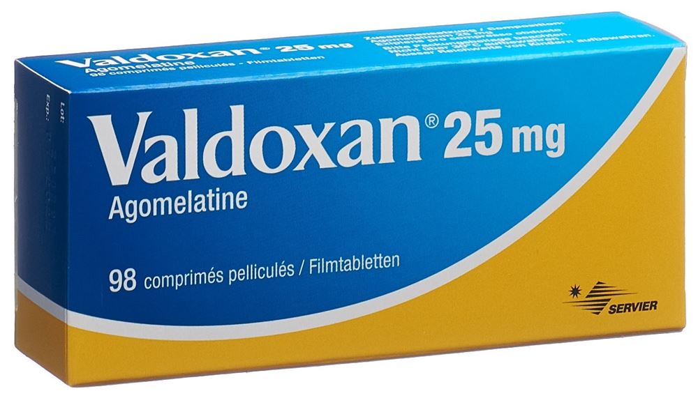 VALDOXAN cpr pell 25 mg 98 pce