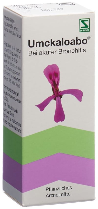 Umckaloabo, Tropfen zum Einnehmen