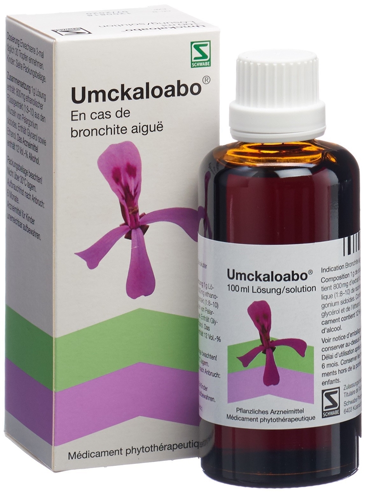 Umckaloabo, Tropfen zum Einnehmen
