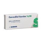 CARVEDILOL Sandoz cpr 6.25 mg 14 pce